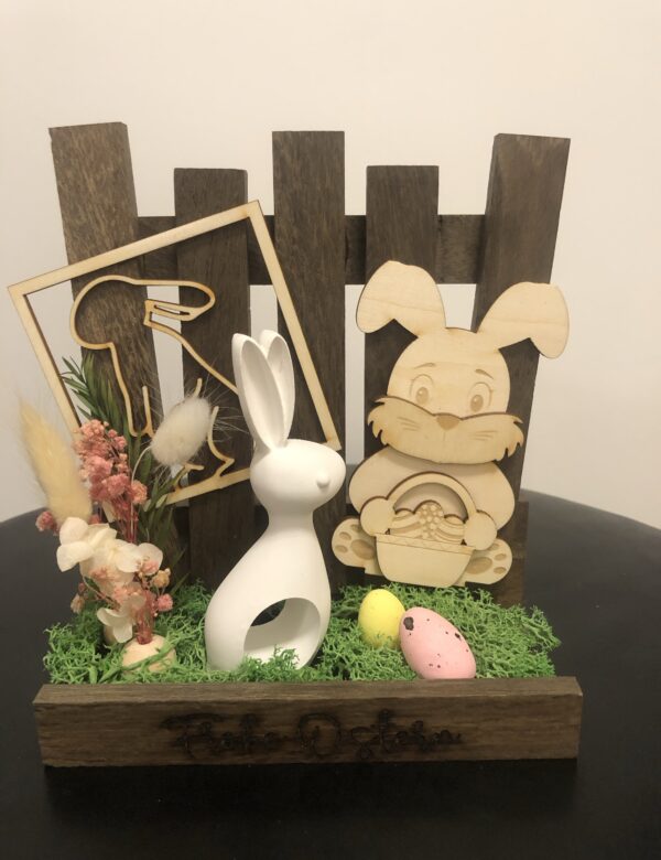 Osterdeko Zaungäste