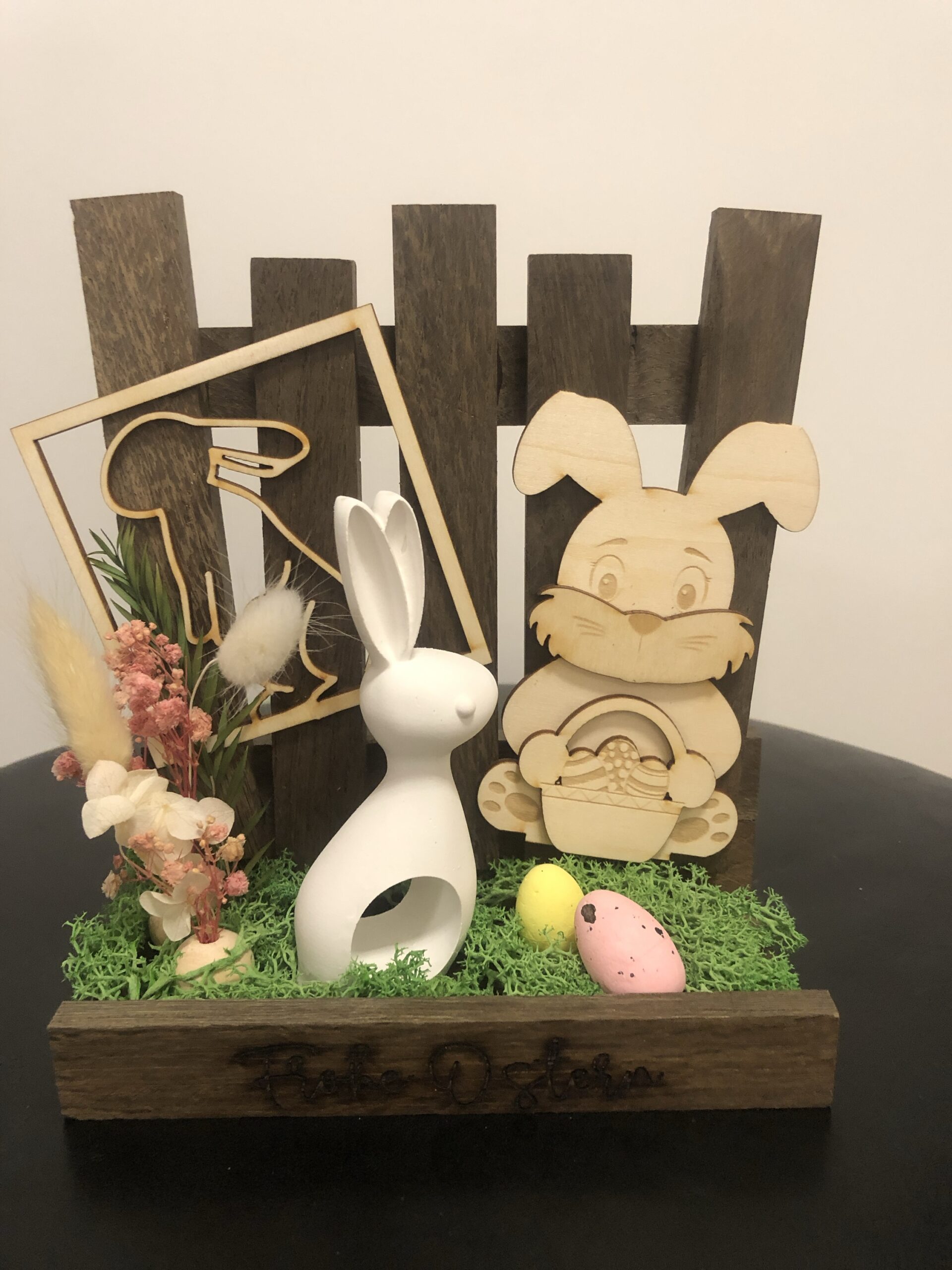 Osterdeko Zaungäste