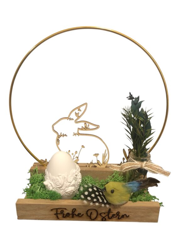 Osterdeko Hase Circle