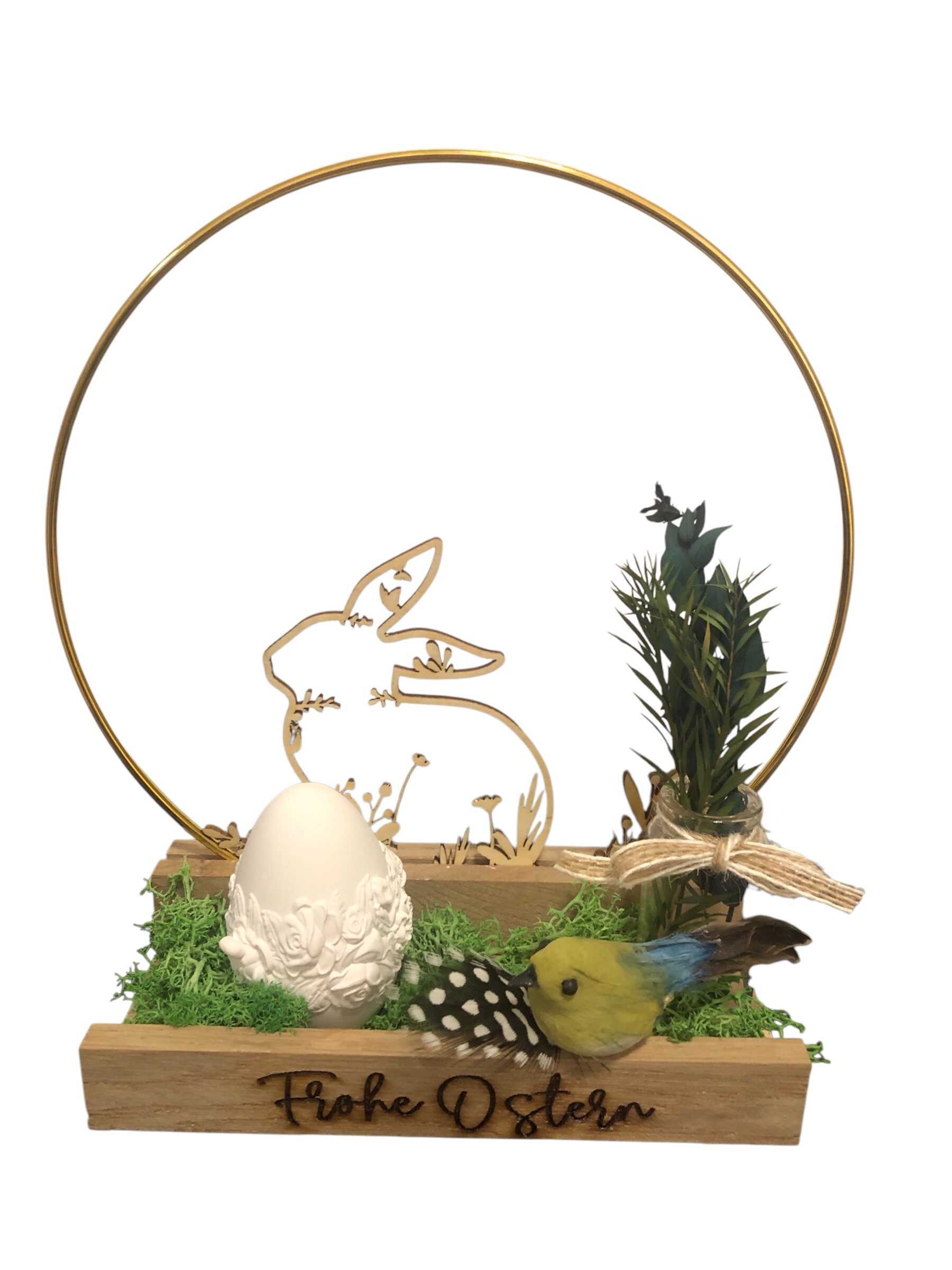 Osterdeko Hase Circle