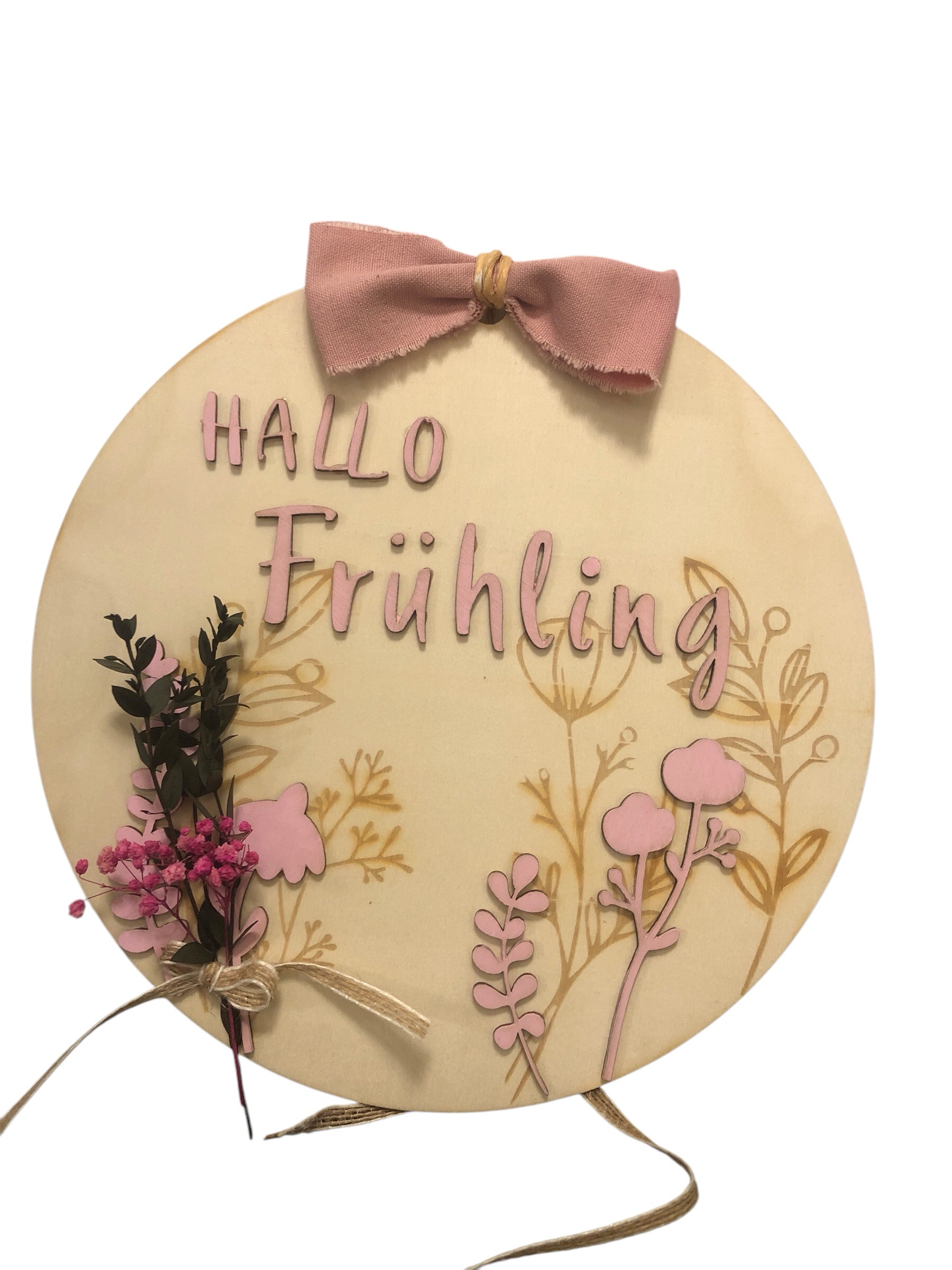 Frühlingsdeko Türaufhänger