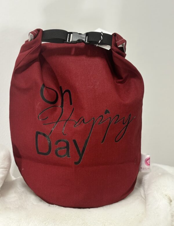 Aufbewahrungsbeutel weinrot