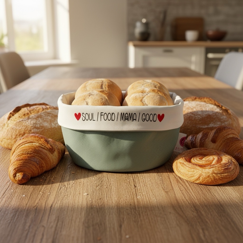 Little one Brotkörbchen 💕Mama Edition 💕dustygreen/weiß