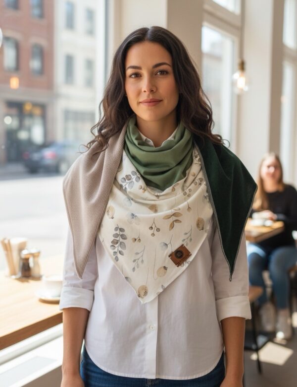 Dreieckstuch green-nature