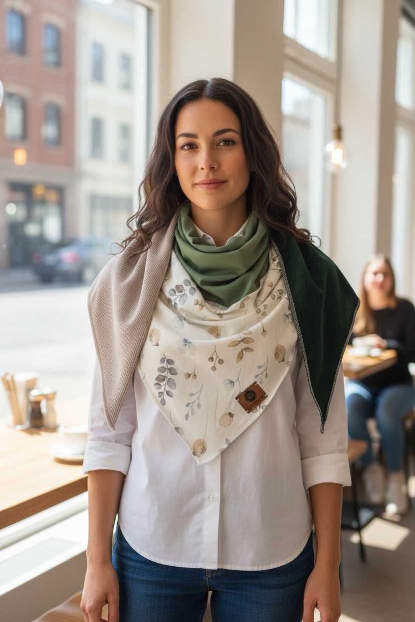 Dreieckstuch green-nature